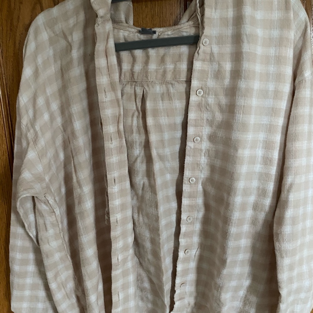 Aerie oversized flannel